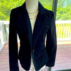 Navy Blue Size small corduroy blazer